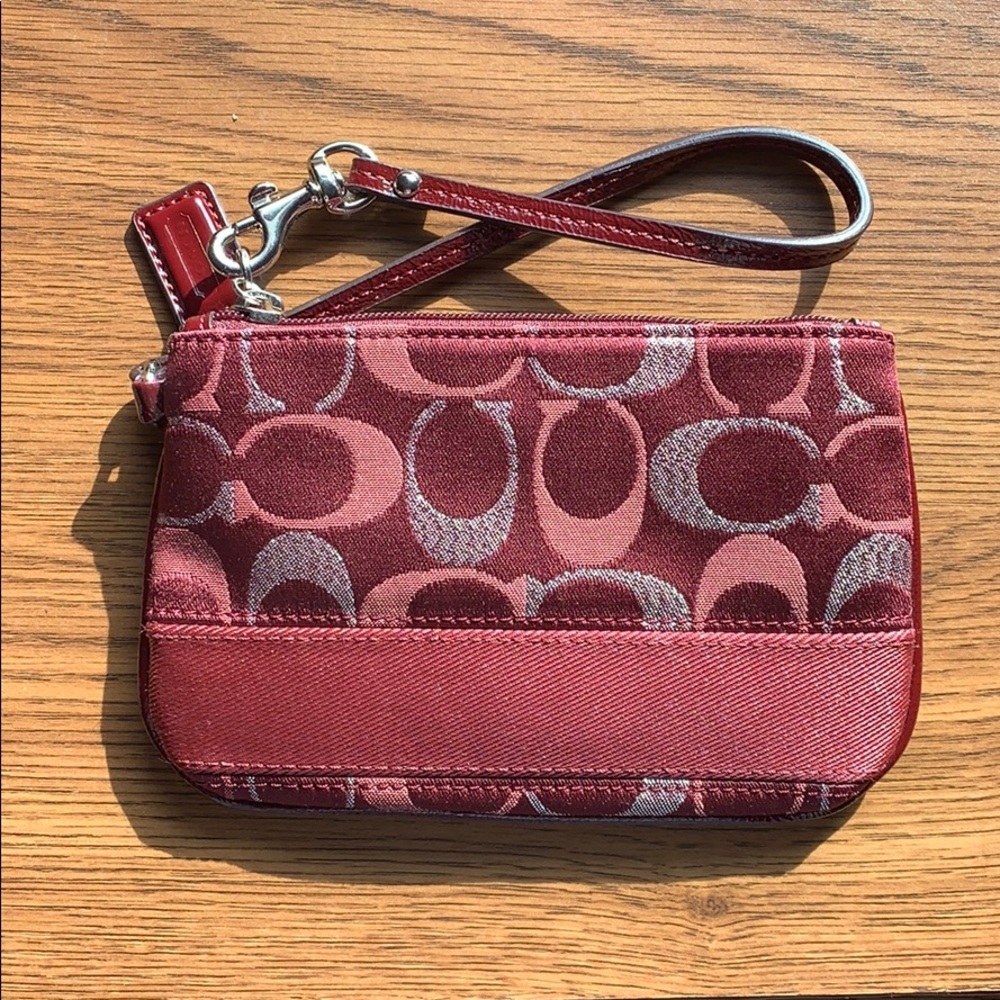 Coach wristlet